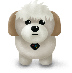 Moji the dog